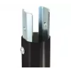 Sisemine postiühendaja B-TECH SYSTEM 2 Ø50 mm postidele, teras, tsinkviimistlus, 30×40×200 mm