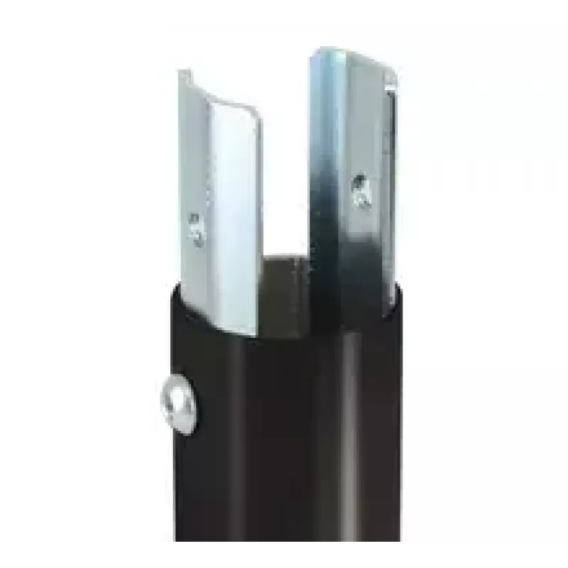 Sisemine postiühendaja B-TECH SYSTEM 2 Ø50 mm postidele, teras, tsinkviimistlus, 30×40×200 mm