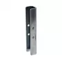 Sisemine postiühendaja B-TECH SYSTEM 2 Ø50 mm postidele, teras, tsinkviimistlus, 30×40×200 mm