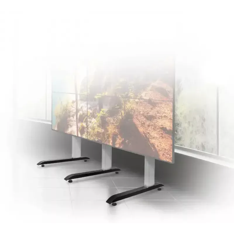 Põrandastatiiv B-Tech BT8380 Must Metallist Alus 86mm Laius 950mm Sügavus