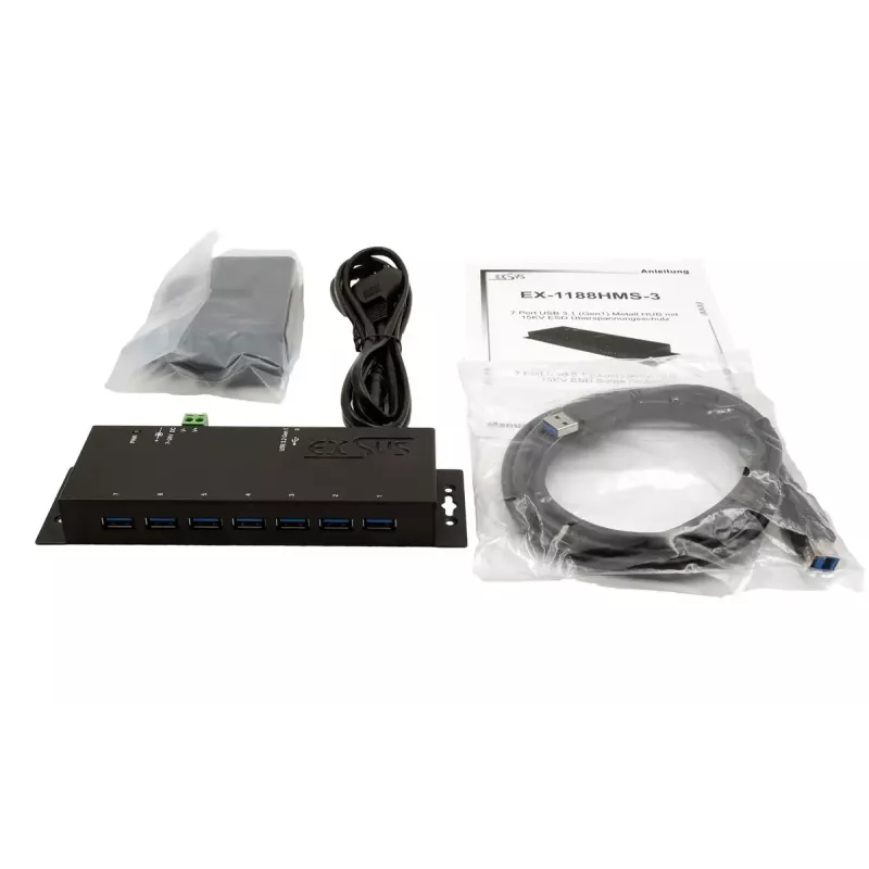 USB Hub EXSYS EX-1188HMS-3
