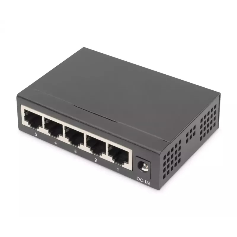 Haldamata kommutaator Digitus DN-80202-1 5 pordiga gigabit