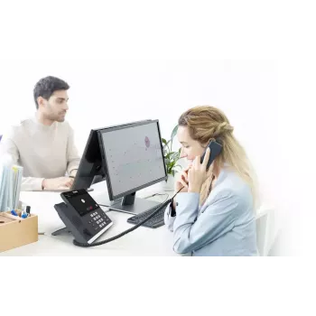 IP-telefon Yealink MP56 Microsoft Teams Edition — 7-tolline puutetundlik ekraan, Android, Gigabit Ethernet, PoE, Bluetooth, juhtmega telefonitoru