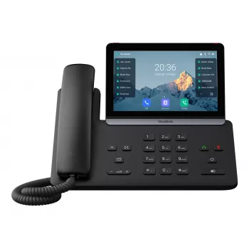 VoIP telefon Yealink SIP-T88W puuteekraaniga HD heli, mudel SIP-T88W