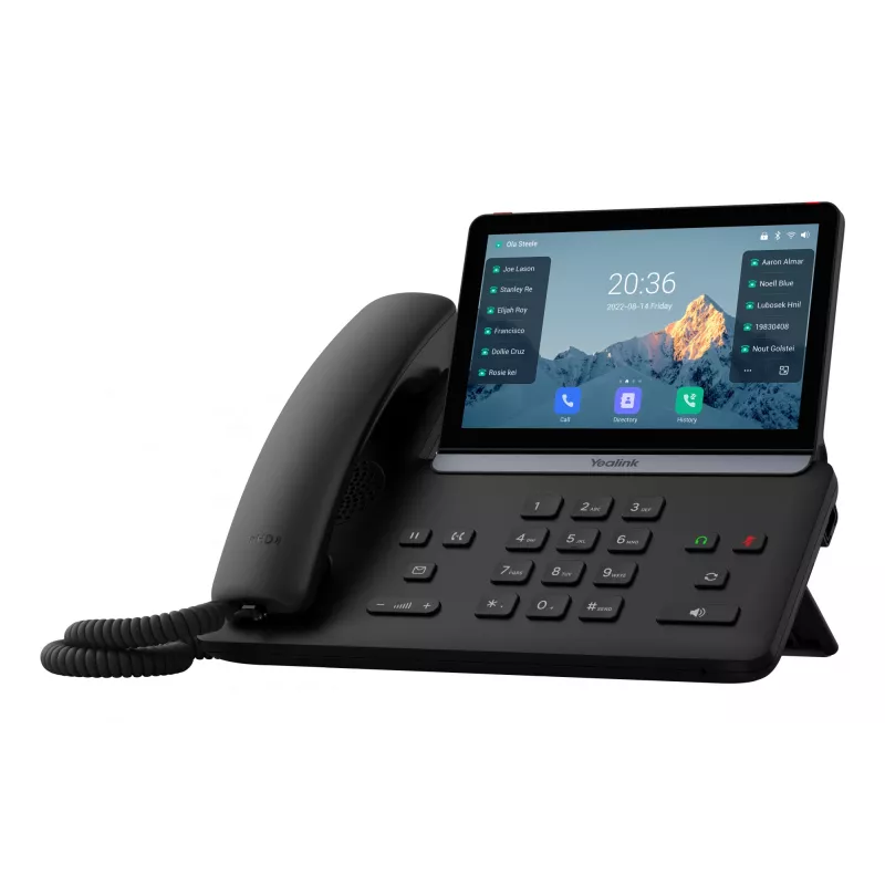 VoIP telefon Yealink SIP-T88W puuteekraaniga HD heli, mudel SIP-T88W