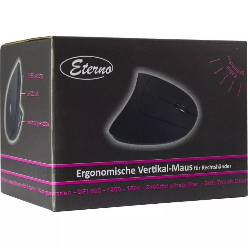 Inter-Tech KM-206WR USB Type-A optiline hiir 2400 DPI