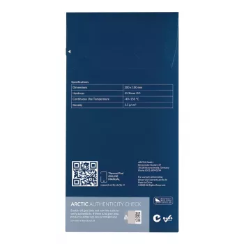 Termopadi ARCTIC TP-3 Premium Performance 200x100 mm 1 mm Sinine