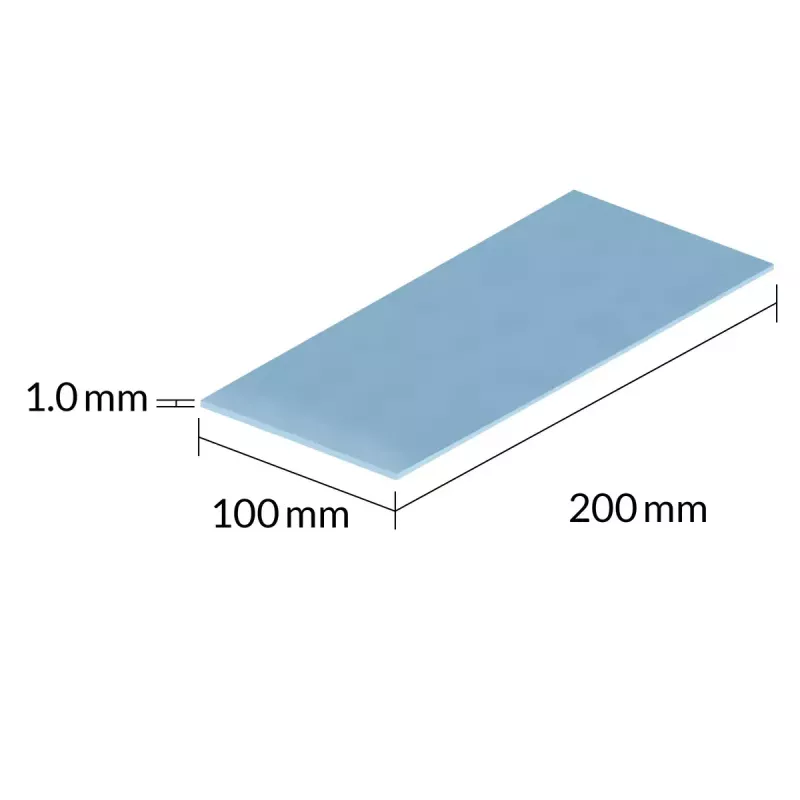 Termopadi ARCTIC TP-3 Premium Performance 200x100 mm 1 mm Sinine