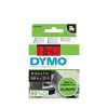 DYMO autentsed D1 sildid | Must trükk punasel lindil | 9 mm x 7 m | Isekleepuvad sildid LabelManageri sildivalmistajatele | Valmistatud Euroopas