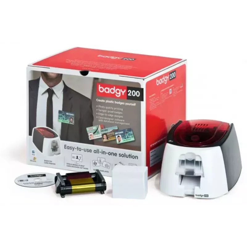 Plastkaardiprinter Evolis Badgy200