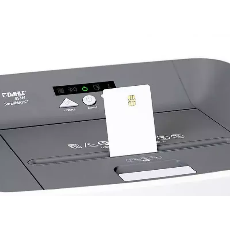 Paberipurustaja Dahle ShredMATIC 300 Mikrolõik 22 cm Valge