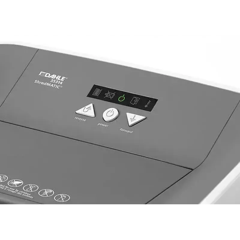 Paberipurustaja Dahle ShredMATIC 300 Mikrolõik 22 cm Valge