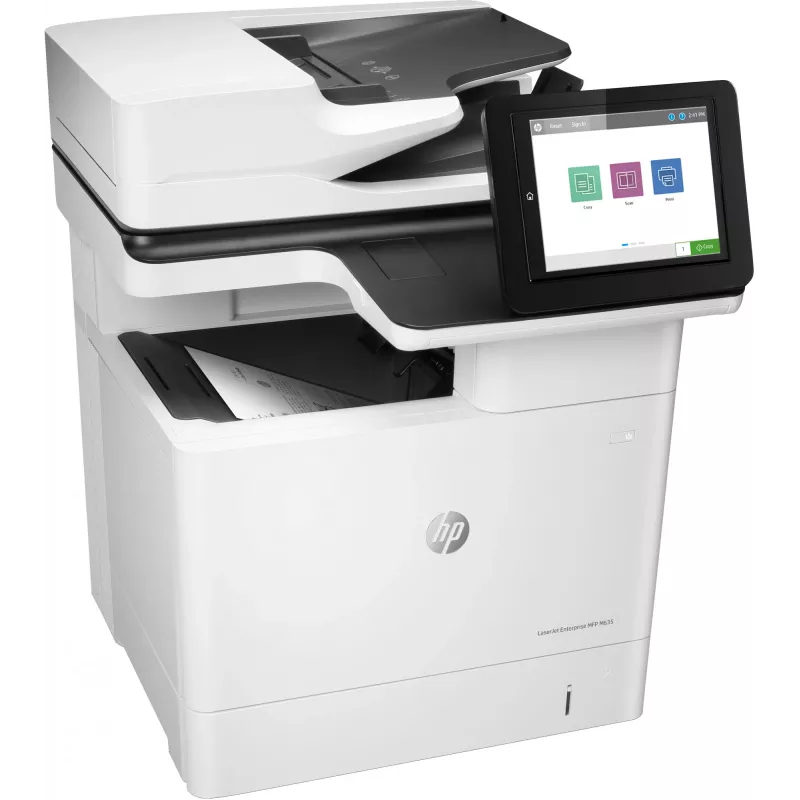 HP LaserJet Enterprise MFP M635h, Laser, ühevärviline printimine, 1200 x 1200 DPI, ühevärviline koopia, A4, must, valge