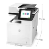 HP LaserJet Enterprise MFP M635h, Laser, ühevärviline printimine, 1200 x 1200 DPI, ühevärviline koopia, A4, must, valge