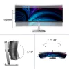 Philips 5000 seeria 49B2U5900C/00 arvutimonitor 124 cm (48,8 tolli) 5120 x 1440 pikslit Dual QHD LCD must