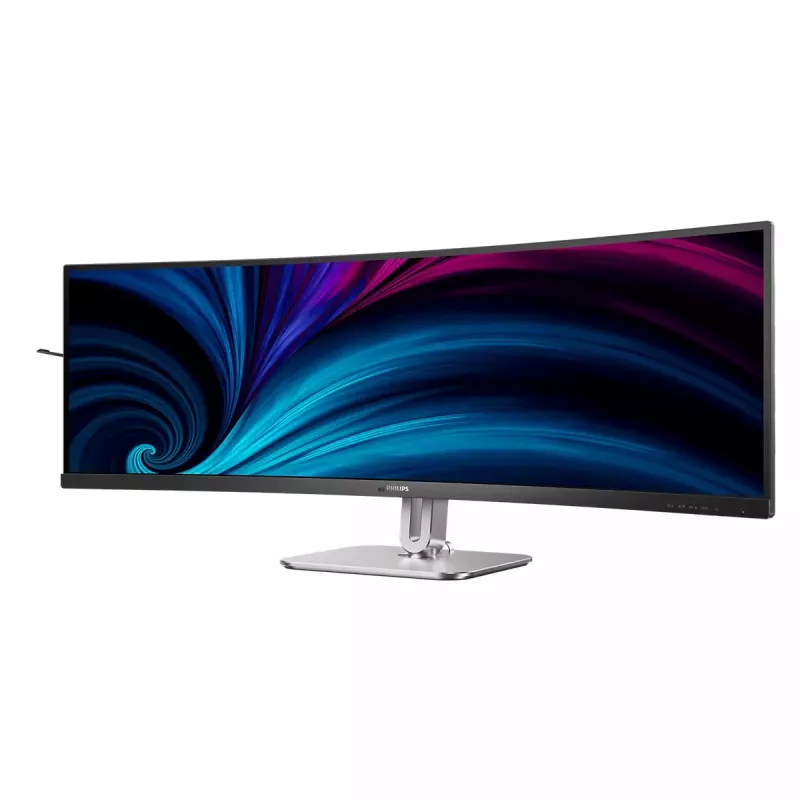 Philips 5000 seeria 49B2U5900C/00 arvutimonitor 124 cm (48,8 tolli) 5120 x 1440 pikslit Dual QHD LCD must