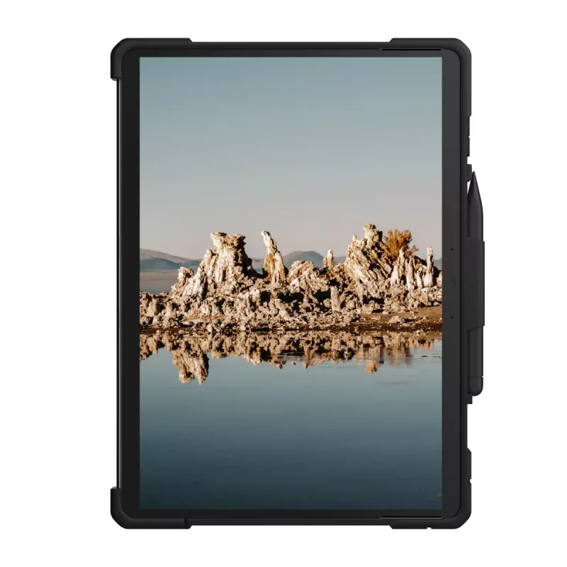Ümbris Microsoft Surface Pro 9/10/11-le, URBAN — Metropolis SE, sobib kuni 33 cm (13 tolli), statiivirežiim, must