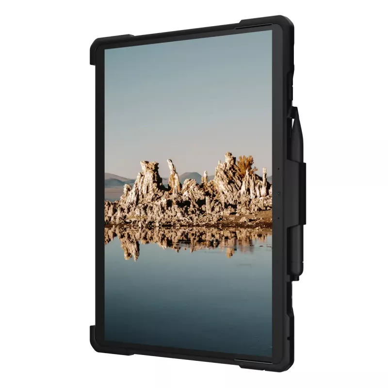 Ümbris Microsoft Surface Pro 9/10/11-le, URBAN — Metropolis SE, sobib kuni 33 cm (13 tolli), statiivirežiim, must