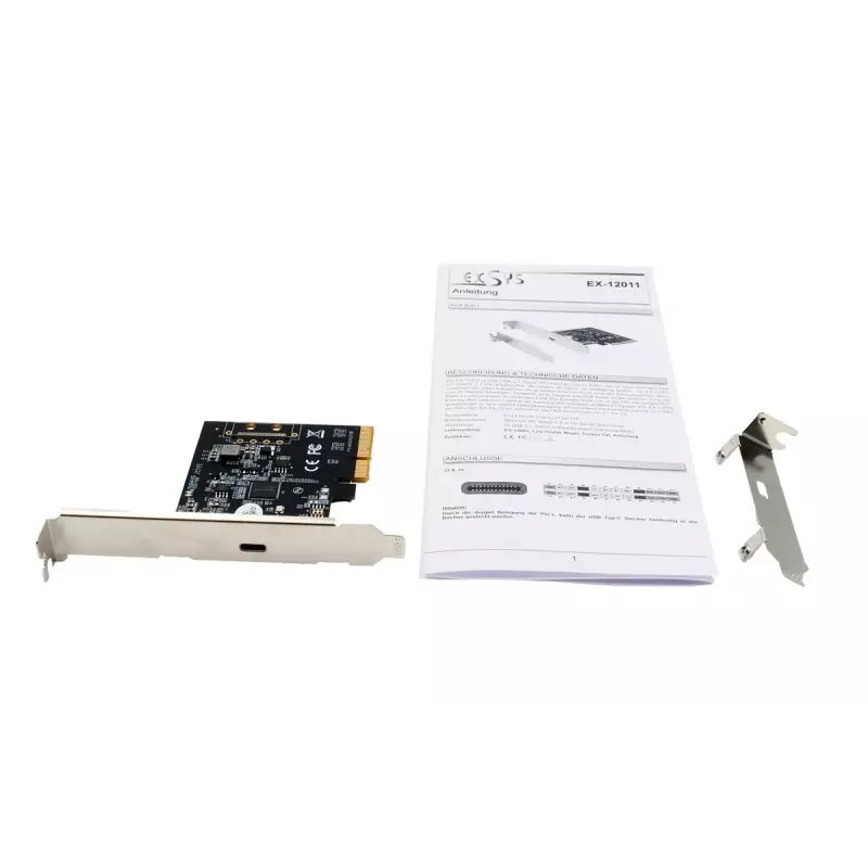 EXSYS EX-12011 sisemine USB 3.2 Gen 2 liidesekaart