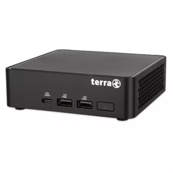 TERRA Micro 6000 SILENT GREENLINE Intel Core 5 210H 16 GB DDR5-SDRAM 500 GB SSD Windows 11 Pro Mikro-PC Mini-arvuti Must