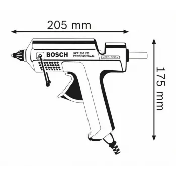 Bosch GKP 200 CE kuumaliimipüstol sinine 500 W
