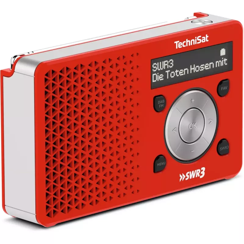 Isiklik raadio TechniSat DigitRadio 1 punane valge