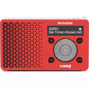 Isiklik raadio TechniSat DigitRadio 1 punane valge