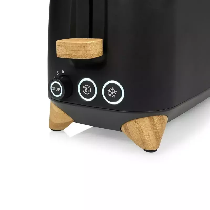 Röster Princess 142361 2 viilu 1000 W Must Hõbedane Puit