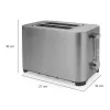 Röster Princess 01.142400.01.001 2 viilu roostevaba teras 850W