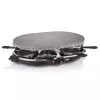 Princess 162720 Raclette 8 Oval Stone Grill Party 1200W 8 panni
