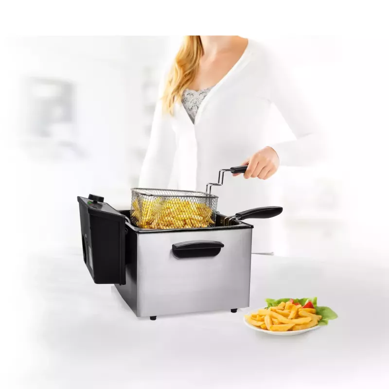 Fritüür Princess 01.185000.01.001 5L 3270W Must roostevaba teras