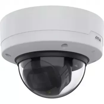 IP kuplkaitsekaamera AXIS P3287-LV — 2592×1944, CMOS 1/2.8 tolli, 3–8.5 mm varifokaal, 190° pööramine, sise-/välitingimustes, lagi/seina