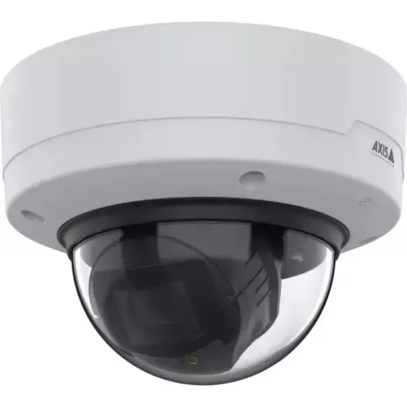 IP kuplkaitsekaamera AXIS P3287-LV — 2592×1944, CMOS 1/2.8 tolli, 3–8.5 mm varifokaal, 190° pööramine, sise-/välitingimustes, lagi/seina