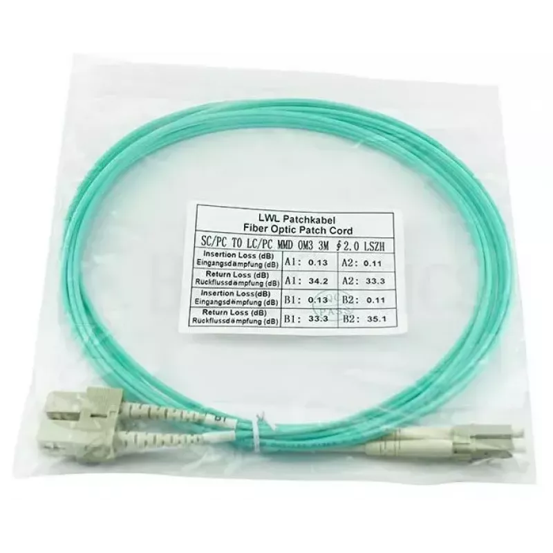 BlueOptics InfiniBand fiiberoptiline kaabel 50 m 2x LC 2x SC LC/APC