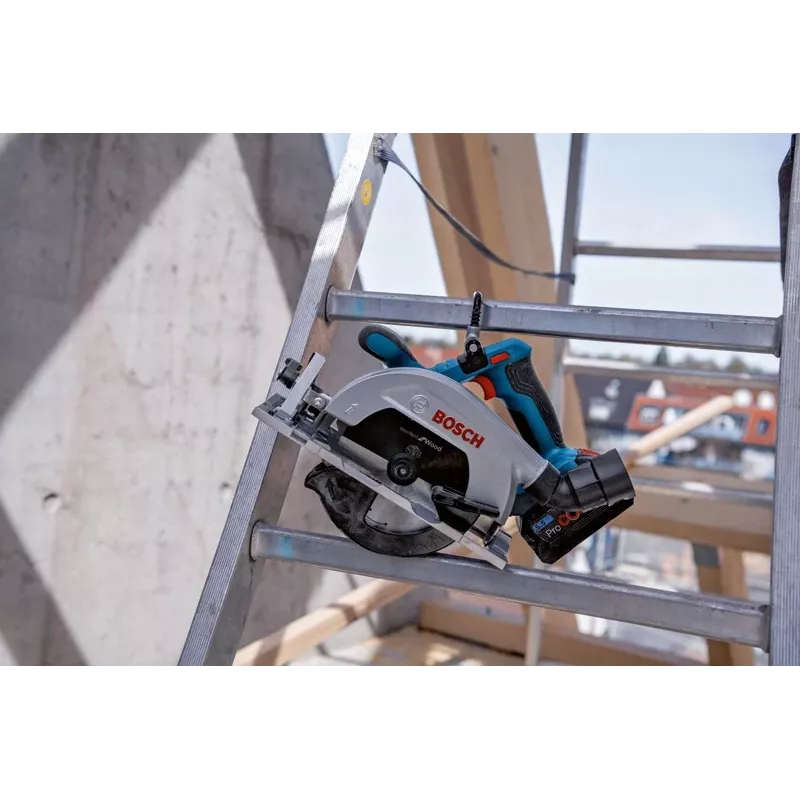 Bosch GKS 18V-57-2 L PROFESSIONAL 16.5 cm Must, Sinine, Hõbedane 5000 p/min