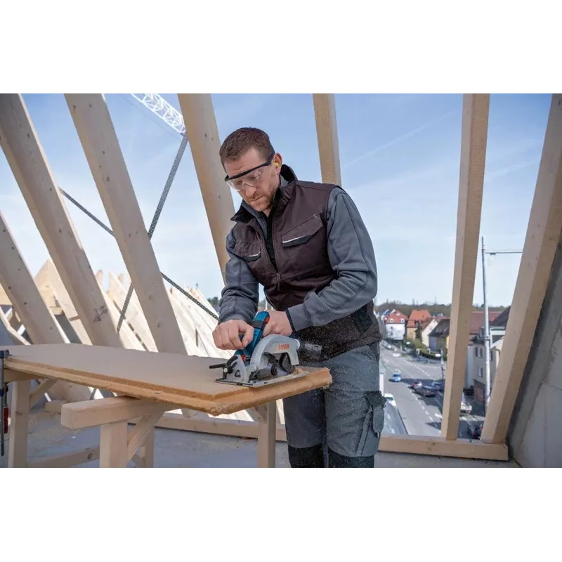 Bosch GKS 18V-57-2 L PROFESSIONAL 16.5 cm Must, Sinine, Hõbedane 5000 p/min