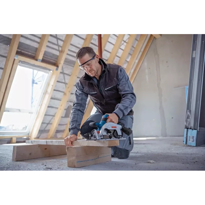 Bosch GKS 18V-57-2 L PROFESSIONAL 16.5 cm Must, Sinine, Hõbedane 5000 p/min