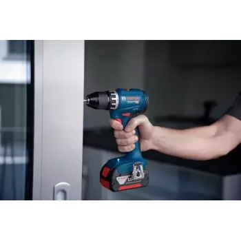 Bosch GSR 18V-45 Professional 500 RPM 900 g Must, Sinine