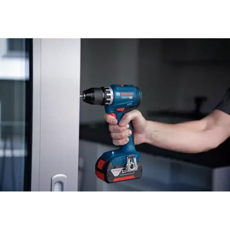 Bosch GSR 18V-45 Professional 500 RPM 900 g Must, Sinine