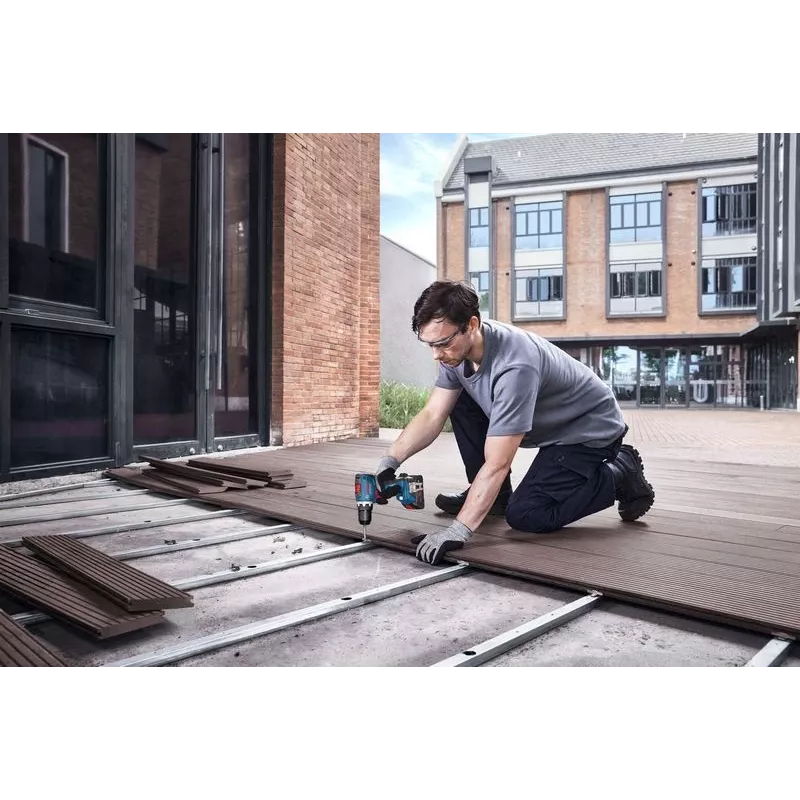 Bosch GSR 18V-65 2100 p/min Võtmega 1,06 kg Must, Sinine