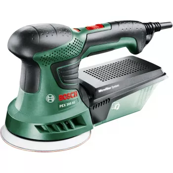 Bosch PEX 300 AE ekstsentriklihvija 24000 OPM Must, Roheline 270 W