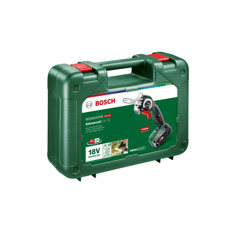 Bosch AdvancedCut 18 7000 RPM Must, Roheline, Punane, Hõbedane