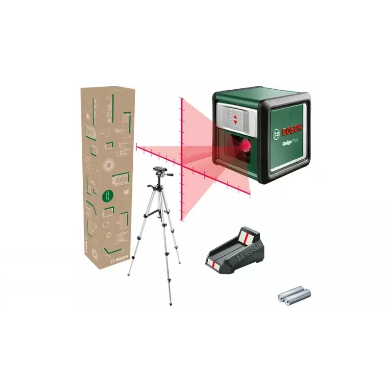 Joone-/punktitasand Bosch Quigo Plus Maksimaalne ulatus 12 m Isetasandusvahemik ±4°