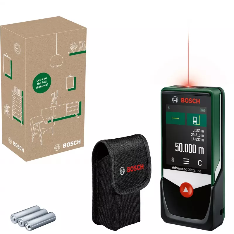 Bosch AdvancedlDistance 50C Lasermõõdik Mitmevärviline 50 m