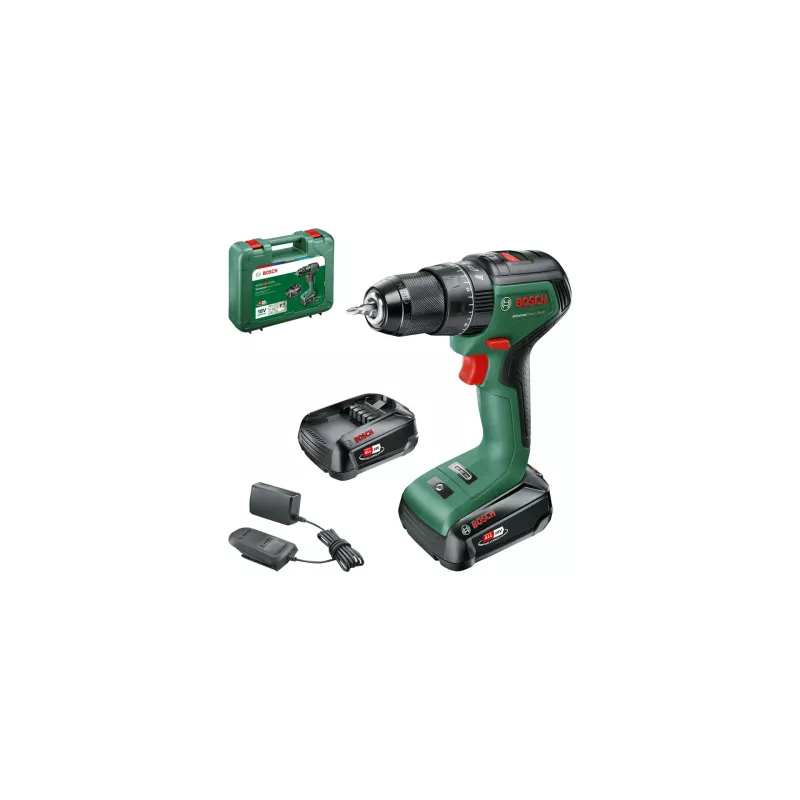 Püstolkäepidemega puur Bosch Universal Impact 18V-60, 1900 p/min, 1,3 kg