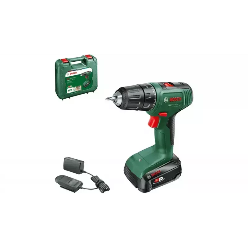 Bosch EasyDrill 18V-40 1630 RPM kiirpadrun 1,3 kg must, roheline