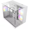 PC korpus Antec CX600M Trio ARGB valge mini-torn