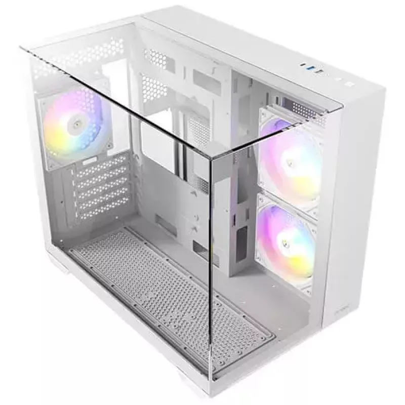 PC korpus Antec CX600M Trio ARGB valge mini-torn