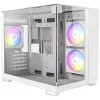 PC korpus Antec CX600M Trio ARGB valge mini-torn