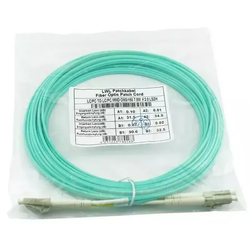 BlueOptics 10G-SR-50M-BO fiiberoptiline kaabel LC Aqua 50m OM3